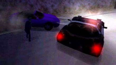 Need for Speed 3, Screen shot of Law Enforcement in action from the Demo movie